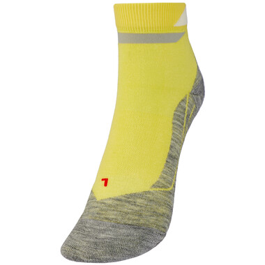 FALKE RU4 SHORT PACE Women's Socks Yellow/Grey 0
